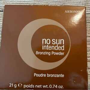Arbonne No Sun Intended Bronzer Compact-New